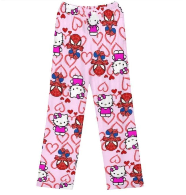 Hello Kitty & Spiderman Pijamas